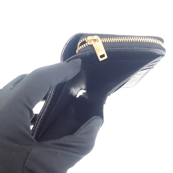 Authentic YSL Cassandra Leather Zip Around Bifold Wallet - Picture 6 of 9